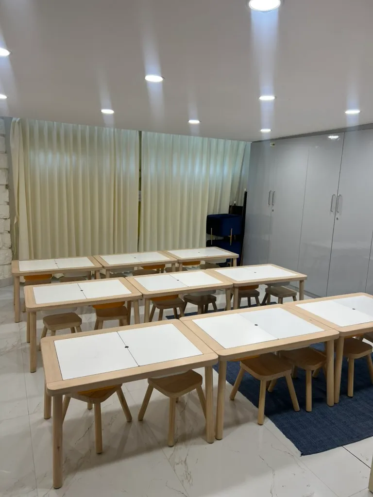 Montessori classroom with low shelves at ACE Montessori, Padmanabhanagar and Jayanagar, Bangalore